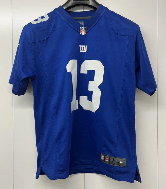 Maglietta football americano New York Giants NFL OBJ #13 Grande Gioventù 14/16 Anno