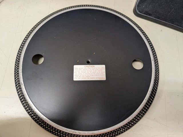 Technics SL-1200 MK2 1210 Platter DJ Turntable Parts