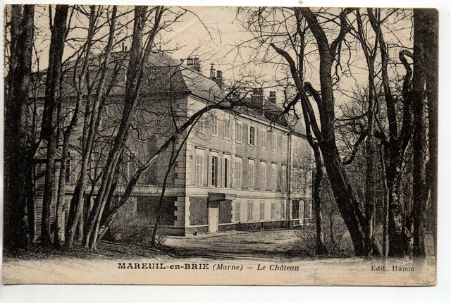 MAREUIL EN BRIE - Marne - CPA 51 - le Chateau