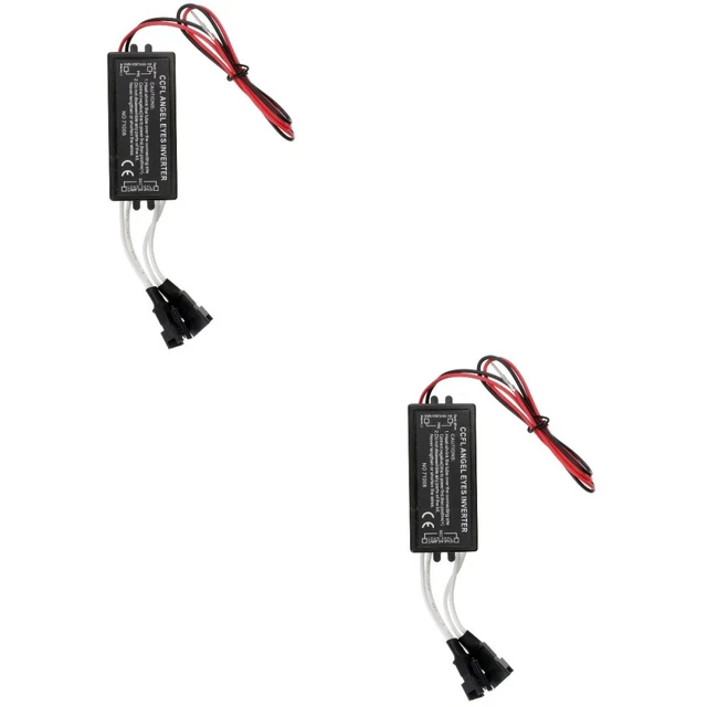 2x CCFL Tester Angel Eye Inverter for Private Car Truck