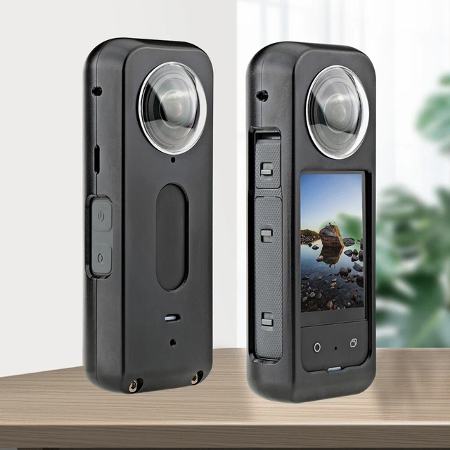 Metal Rabbit Cage Cover with Screws Protective Shell Shockproof for Insta360 X3