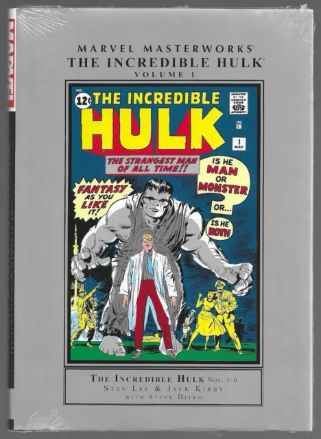 Marvel Masterworks The Incredible Hulk Vol 1 FS HC * Lee Kirby Ditko Ringmaster