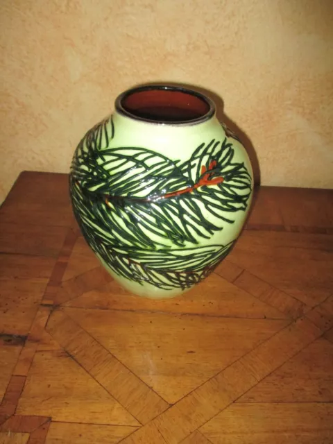 Max Läuger  KTK Tonwerke Kandern Keramik Vase Nr.828