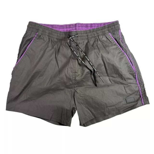 MARC BY MARC JACOBS Men Swim Shorts NWT Purple Gray Size Small