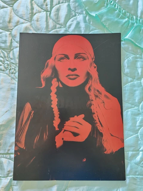 【希少レア】豪華本Madonna Madame X Tour VIP Book Madonna Madam X Tour Book +VIP Pass, 2 Limited Edition VIP