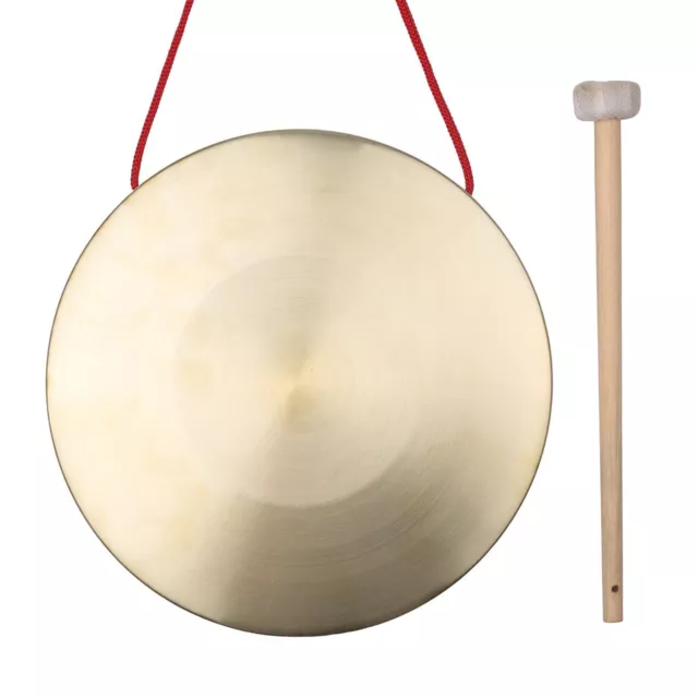 22cm Hand Gong Cymbals Brass  Chapel Opera Percussion Instruments D3P2