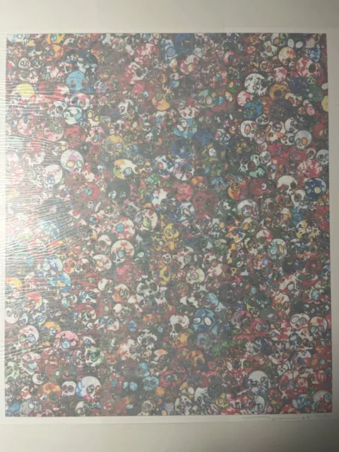 takashi murakami, Untitled 2019, Grafik Edition signiert, Künstlerausgabe WELT