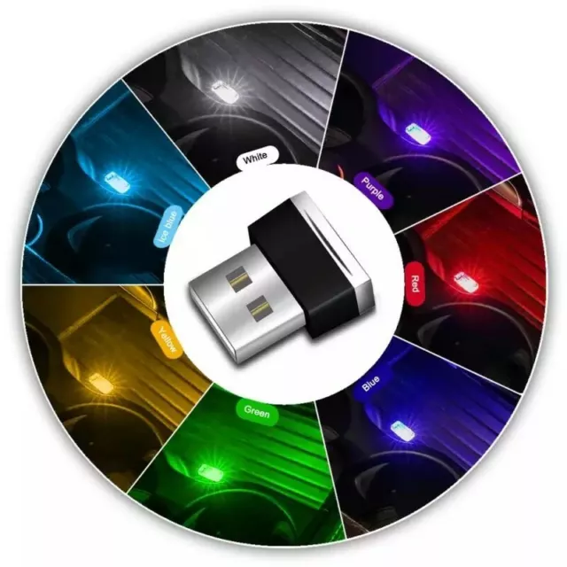 Mini LED USB Stick Auto Nachtlicht PC Laptop Licht Leuchte Beleuchtung