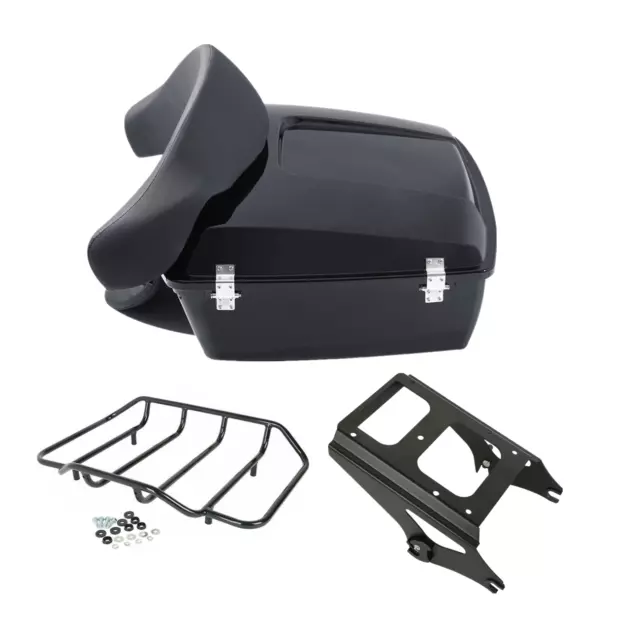 Chopped Trunk Backrest & Mount Fit For Harley Tour Pak Electra Glide 2009-2013