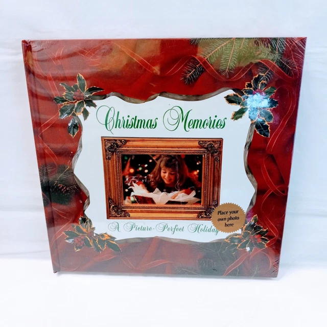 Álbum de fotos navideñas perfecto de recuerdos navideños 24 páginas