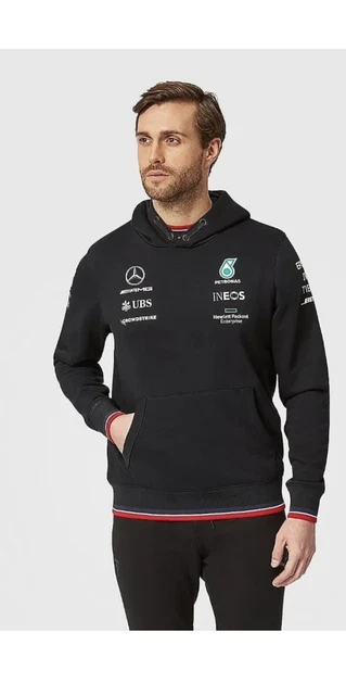 MERCEDES F1 TEAM Hoodie Official Mercedes AMG Petronas Team Hoodie Mens Size S