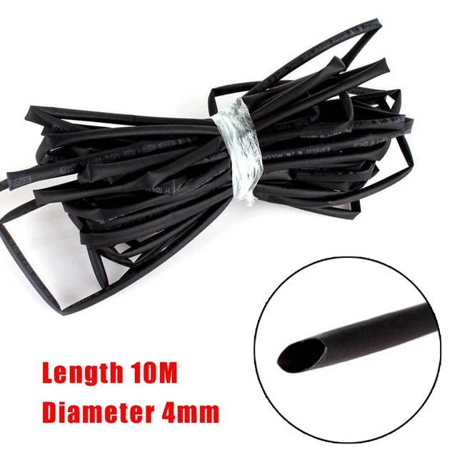 Tubo termoretraibile e pratico 10M diapositiva 4 mm resistente e pratico per uso