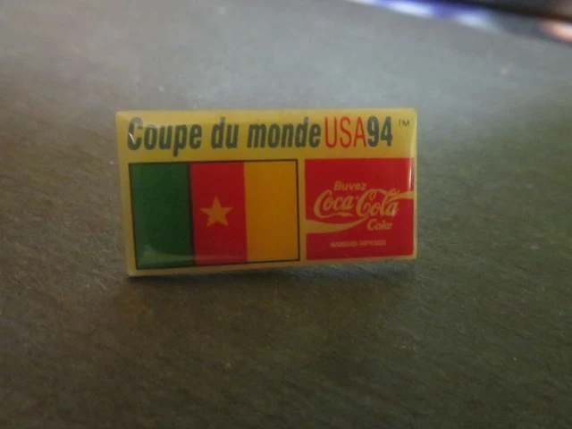 Pin's Coca-Cola Coupe Du Monde FIFA 94 USA - Époxy 2,2 Cm
