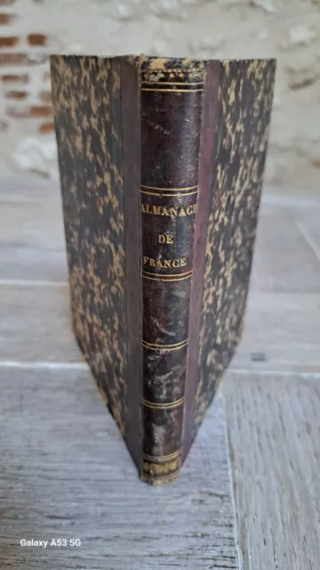 L'almanach De France 1833 Pour Dix Sous