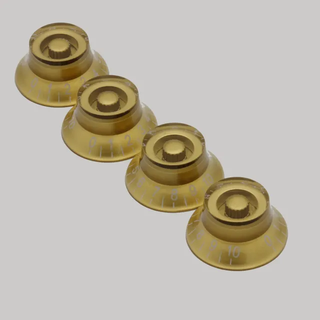 Gold Electric Guitar Top Hat Speed Control Knobs Set of 4 pcs for Les Paul SG LP