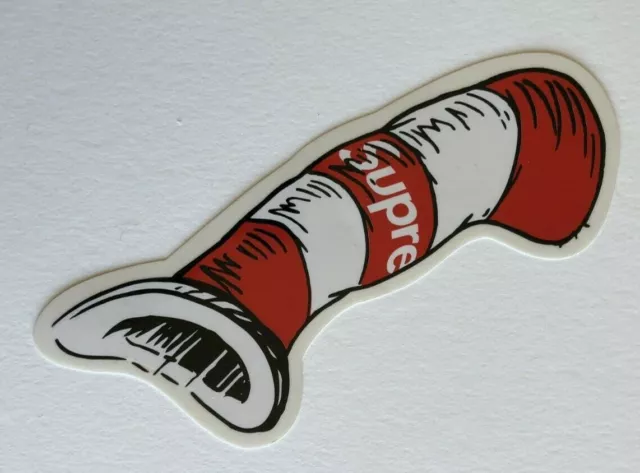 Cat in the hat supreme sales sticker