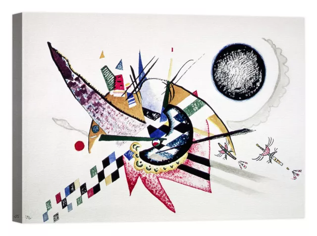 WASSILY KANDINSKY WATERCOLOR Painting Stampa su tela Canvas