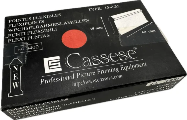 Cassese Pointes Flexibles 15mm Flexipoints Boite De 3400