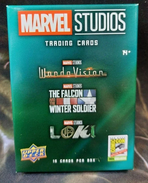SDCC 2021 Exclusive Upper Deck Marvel Studios Trading Cards Pack Sealed