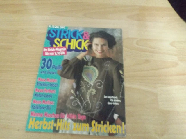 Strick & Schick  Nr, 10 /1990   Handarbeit > Häkeln & Stricken > Anleitung