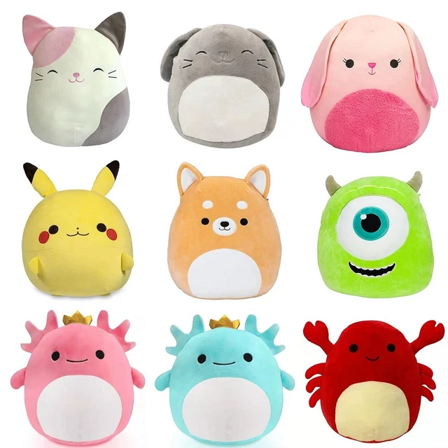 Squishmallows Doll Plush Toy Cushion Stuffed Pillow Cartoon Soft Toys Xmas Gift
