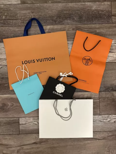 Hermes, Party Supplies, 4 X Louis Vuitton Authentic Paper Gift Shopping  Bag Large Size Good Condition