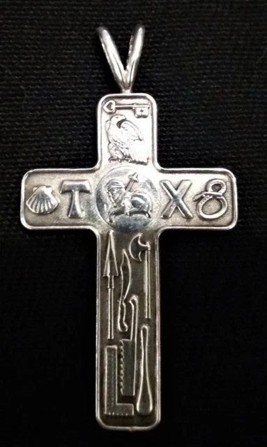 Croix Orthodoxe 58mm Argent Massif Collier Croix Orthodoxe - La Croix Orthodoxe 58mm Argent Massif Collier Croix Orthodoxe - La