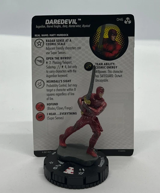Daredevil #046 Super Rare Avengers War of the Realms Marvel Heroclix