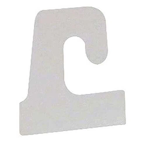 Grand & Benedicts 081-CFV6323 Clear Top Hook Hang Tab - 500 / PK