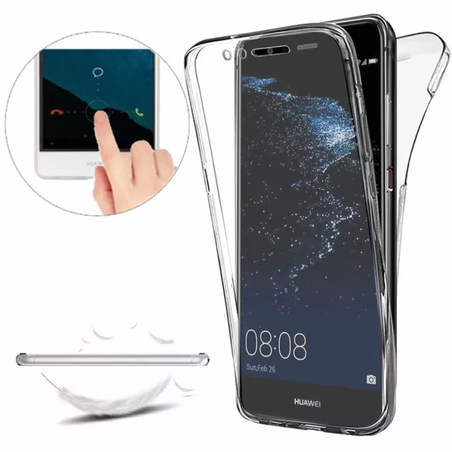 COQUE ETUI 360° Pour HUAWEI PSmart P8/P9/Lite/P10/P20/Lite/P30 Lite P30 Pro