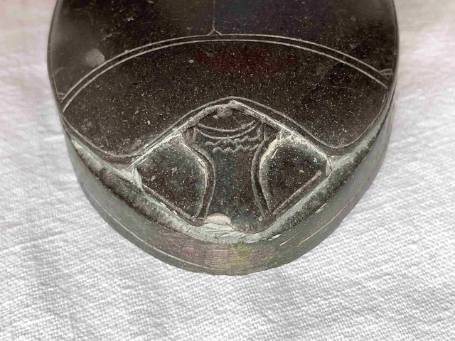 SCARABÉE DE COEUR. Égypte, basse époque en schiste 15