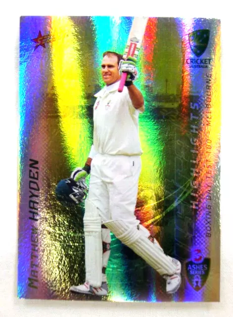 2007-08 Select Cricket Australia Holofoil Trading Card #HF98 Matthew Hayden