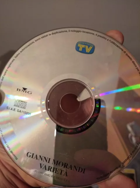 cd musicale TV sorrisi e canzoni Gianni Morandi - Varietà