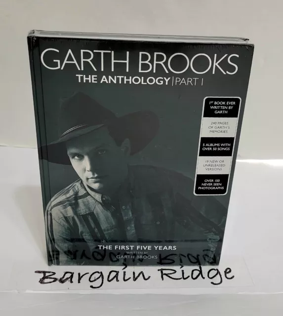 Garth Brooks The Anthology Part 1: The First Five Years Hardcover Book & 5 CDs