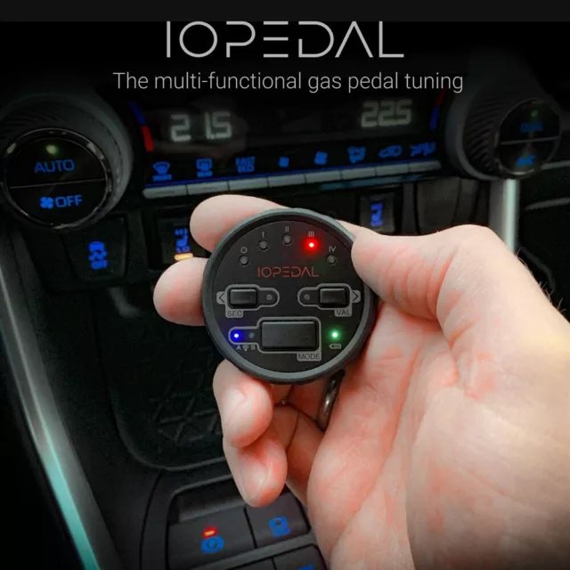Iopedal Pedal Box pour Renault Captur Bleu DCI 115 116PS 85KW II, ( Ab 01/2020