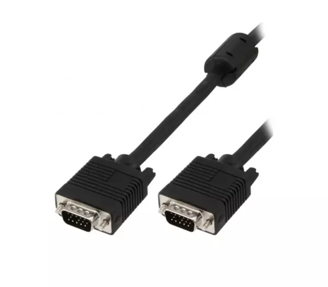 Cavo Prolunga Video VGA 15 PIN 3M MaschioMmaschio VGA M-M 18 linq