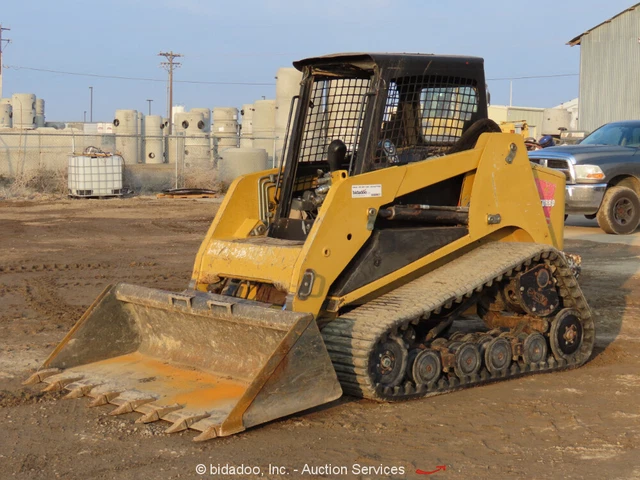 ASV SR-80 Skid Steer Track Crawler Loader High Flow Aux Hyd Q C Joystick