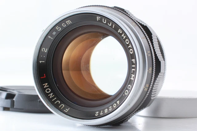 [ près De Mint ] fuji Fujinon L 5cm 50mm F2 L39 Ltm Leica Vis Support Lentille