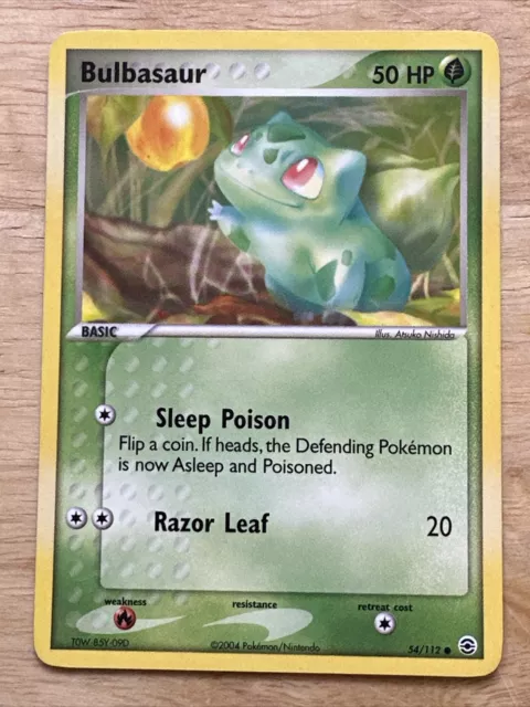 Bulbasaur Holo - EX FireRed & LeafGreen Pokémon card 55/112