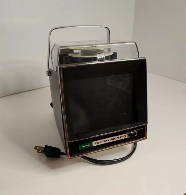 FUJICAVISION F10 Super 8/8mm Film Viewer For Parts See Description