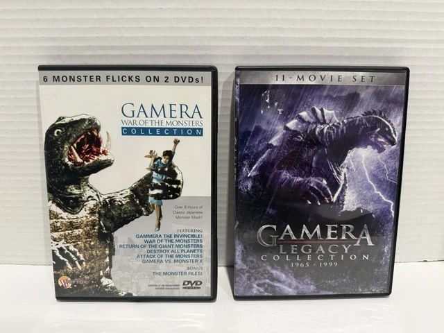 GAMERA: LEGACY COLLECTION 1965-1999, DVD, 2014, 4-Disc 11