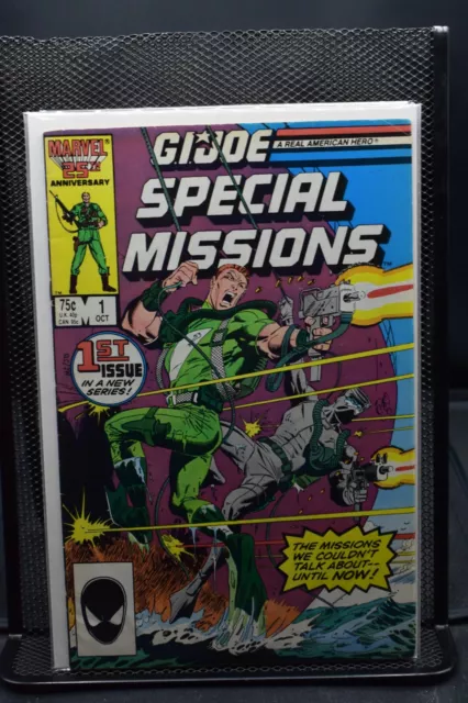 G.I. Joe Special Missions #1 Direct Marvel 1986 Snake Eyes Cobra Duke Destro 5.0