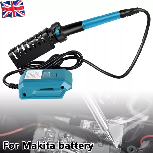 60W Electric Soldering Iron Welding Tool Rapid Heating Solder Tips For Makita UK 2