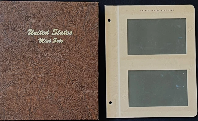 Dansco United States Mint Sets Album #7092, Unlabeled Ports, Plus An Extra Page!