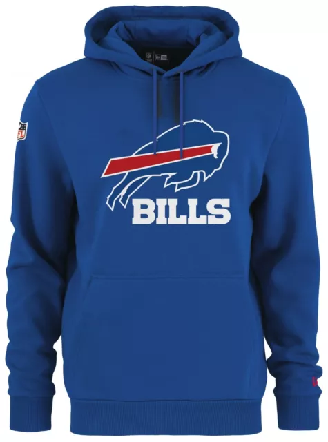 Felpa con cappuccio New Era - NFL Buffalo Bills squadra logo e nome
