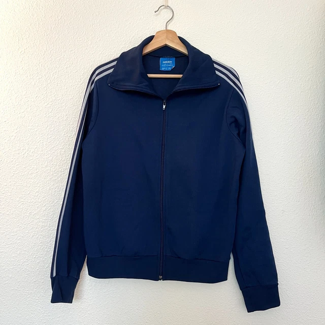 トップス adidas 70s~80s VENTEX track jacket Rare Vintage Adidas Ventex 80s 70s Track Jacket Navy Blue