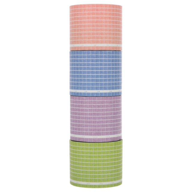 4 piezas cinta adhesiva personalizada cinta de washi artesanía cinta de embalaje