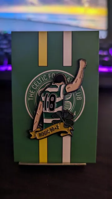 Celtic Fc Tom Rogic Pin Badge