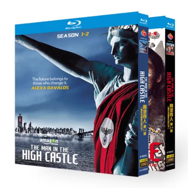 The Man in the High Castle The Complete Season 1-4 TV Series 8 Disc Blu-ray BD