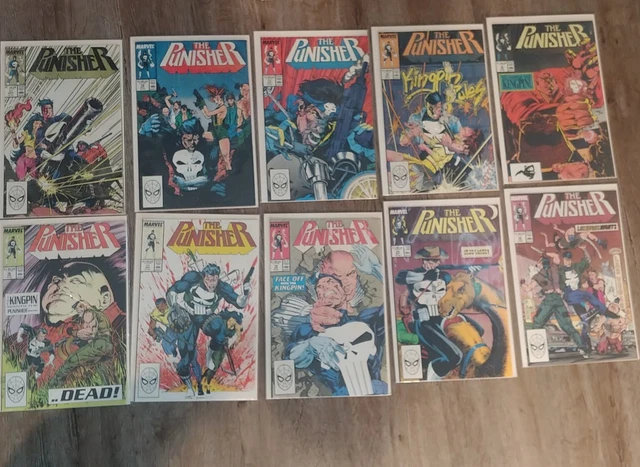 Punisher Vol 2 #1 - 100 Complete Run  1987 - 1995 Marvel Comics MCU Daredevil 3